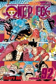 The cover art for One Piece Volume 92 (Image via Shueisha)